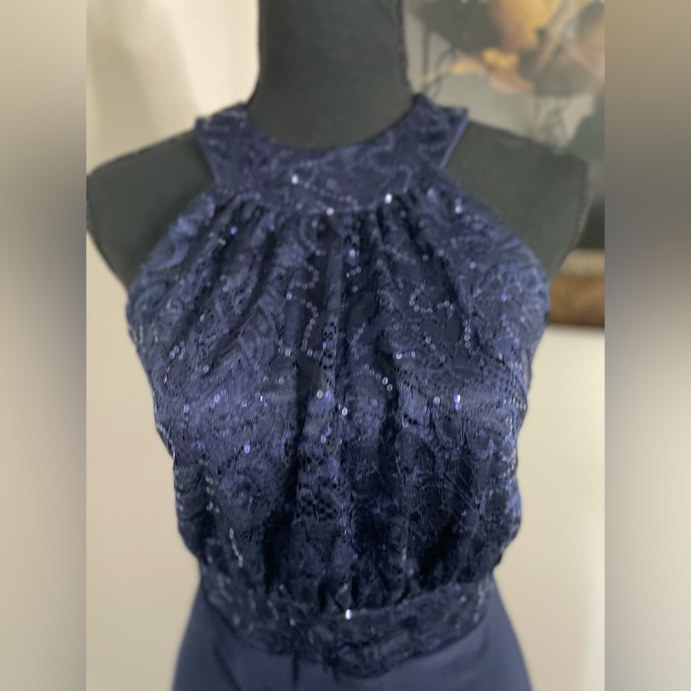 Navy blue dress